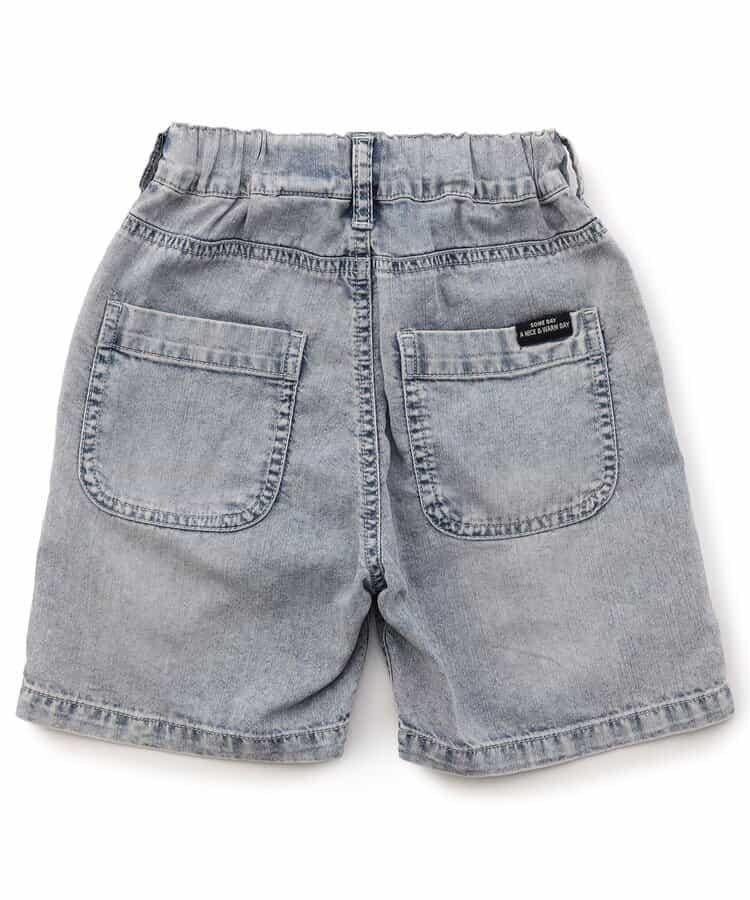 接觸涼感夏日清涼牛仔六分褲