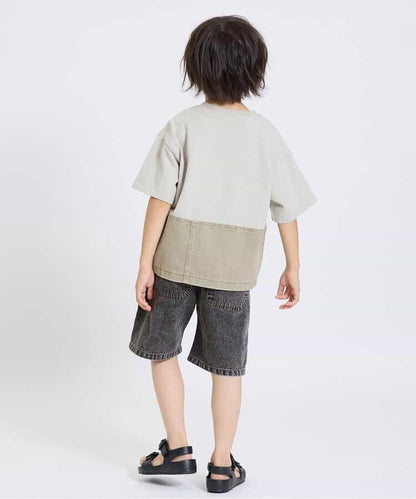 接觸涼感夏日清涼牛仔六分褲