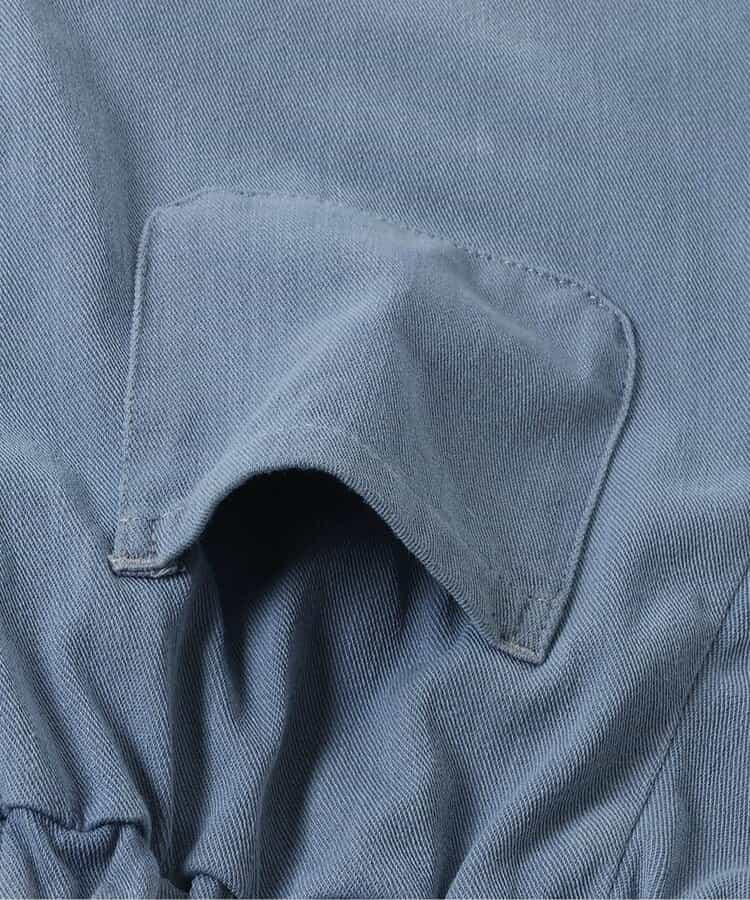 清涼波浪邊接觸冷感短褲