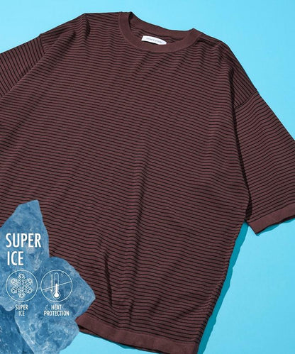SUPER ICE 圓領 針織 接觸冷感 T恤 新色