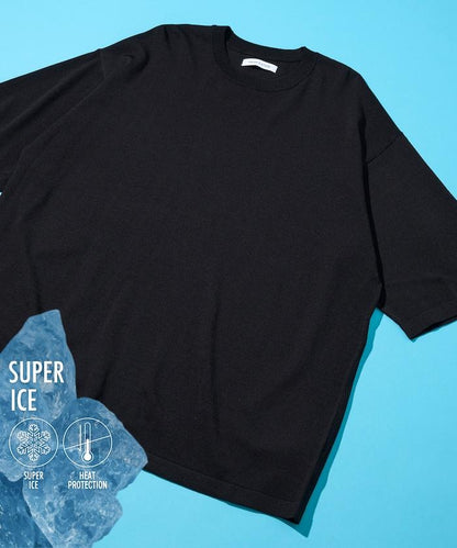 SUPER ICE 圓領 針織 接觸冷感 T恤 新色