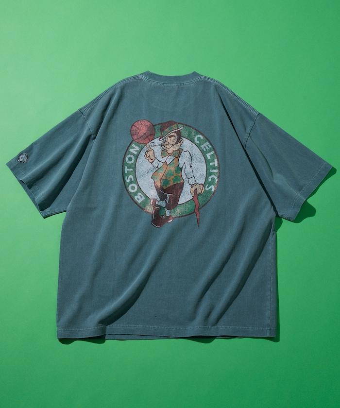 復古風 後背團隊logo NBA × FREAK'S STORE  T恤
