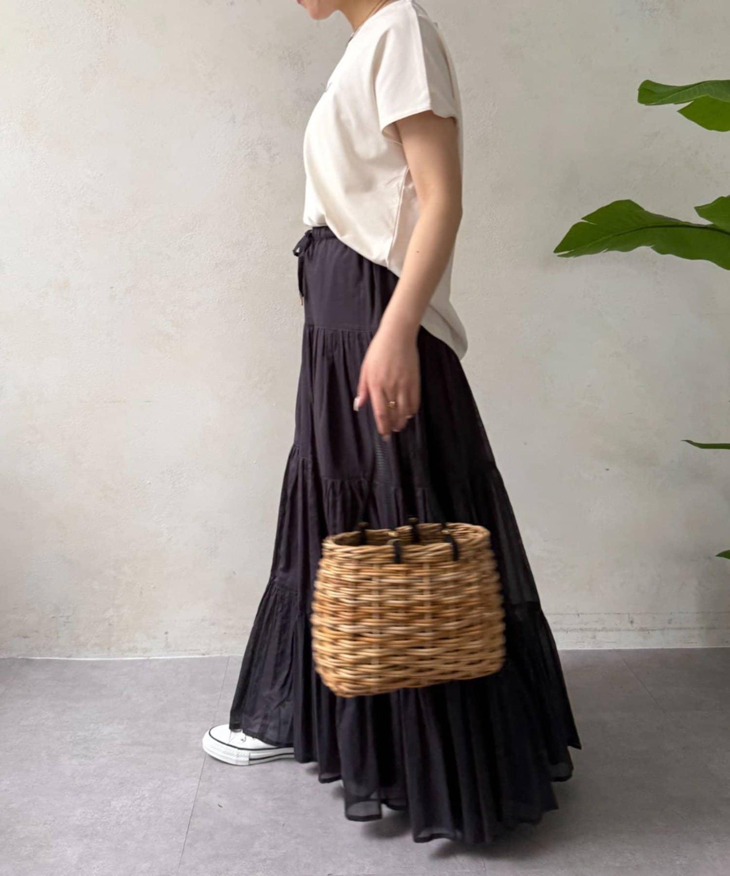 修身Logo印花針織上衣