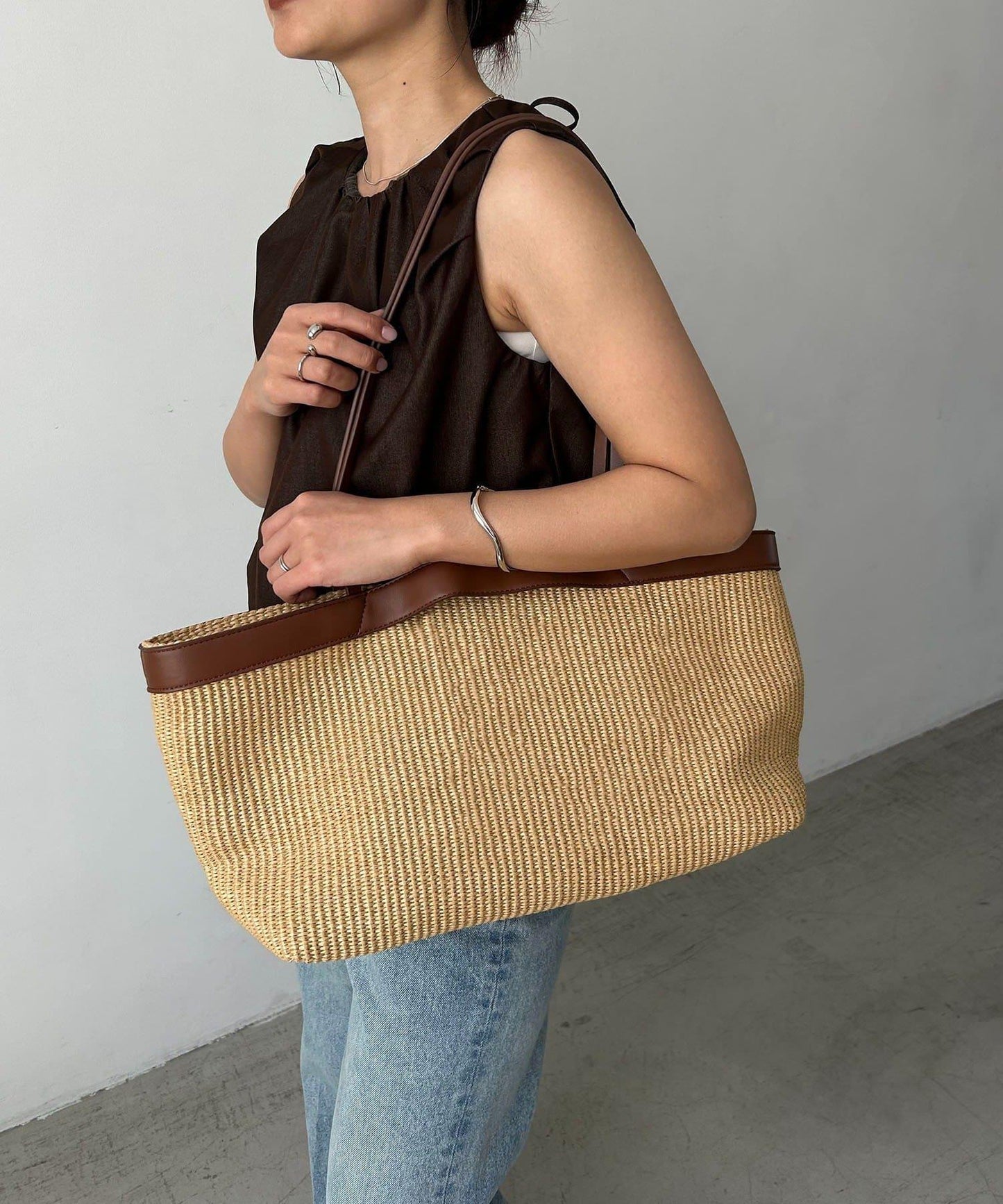 大容量 拼接寬版 BAG 包