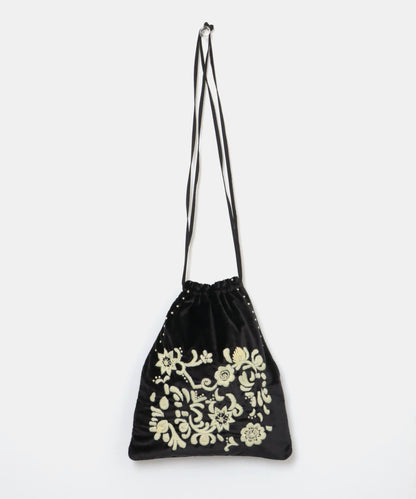 Khadi&co 天鵝絨刺繡包