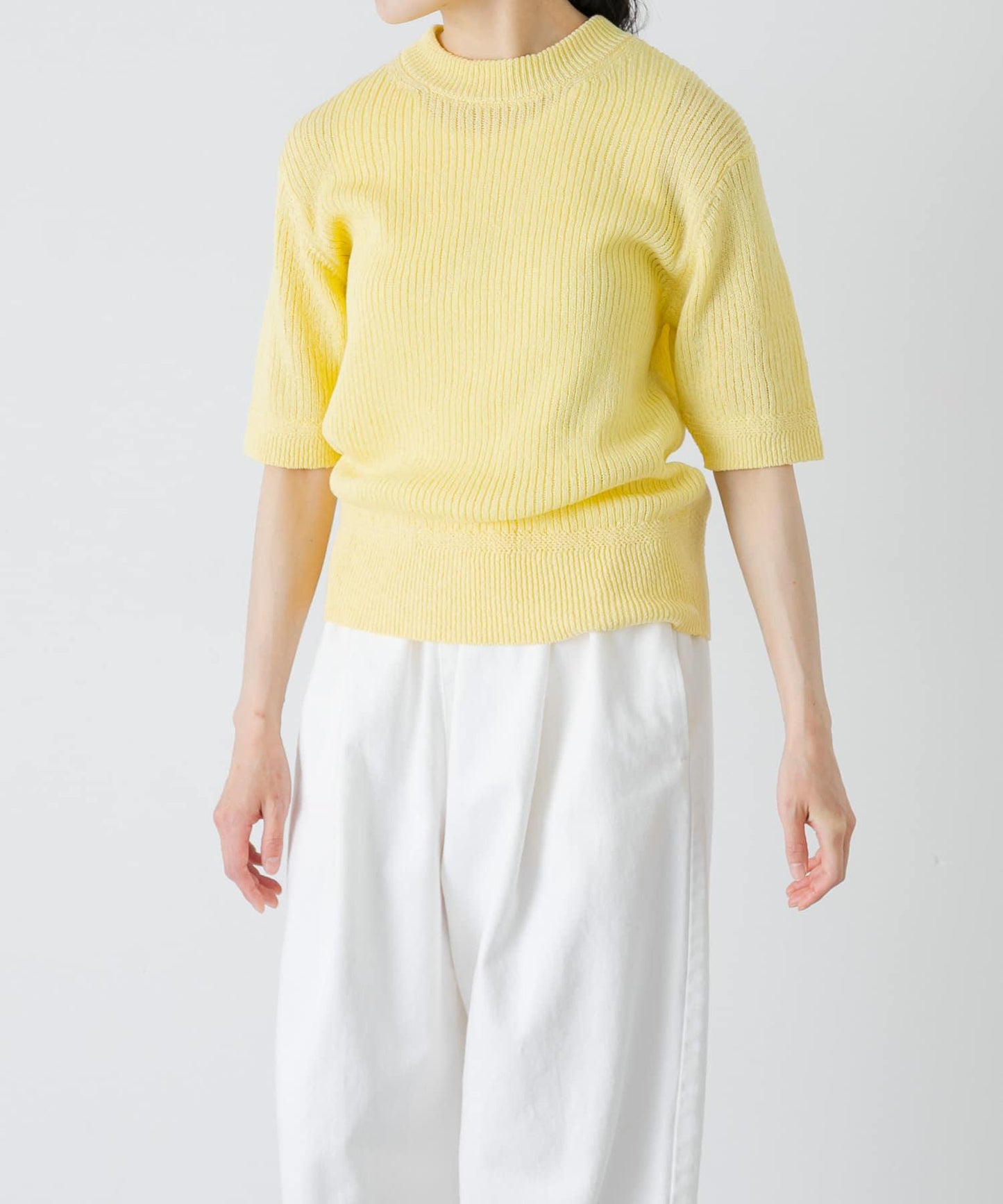 Charpentier de vaisseu COTTON 半袖棉質針織上衣