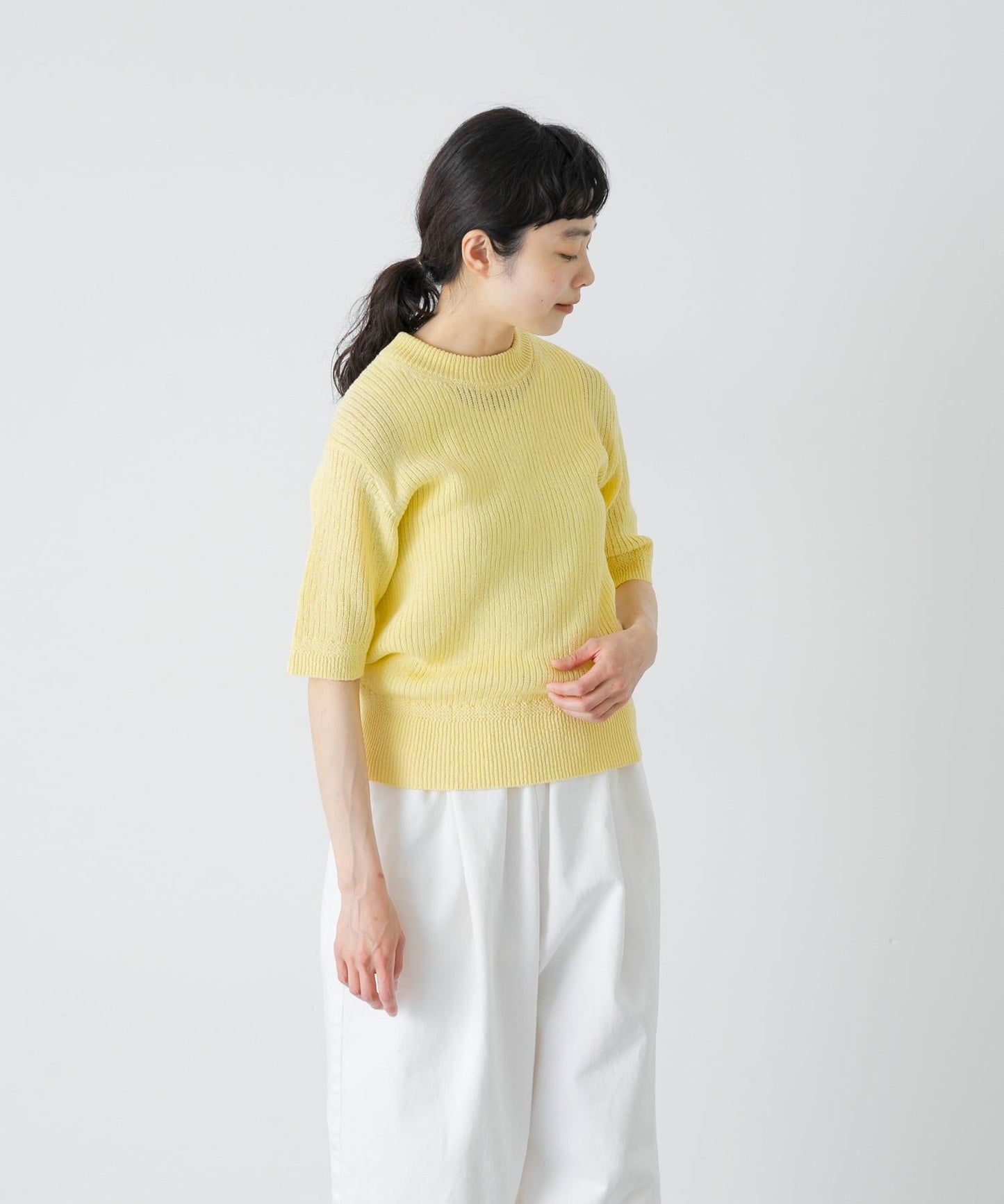 Charpentier de vaisseu COTTON 半袖棉質針織上衣