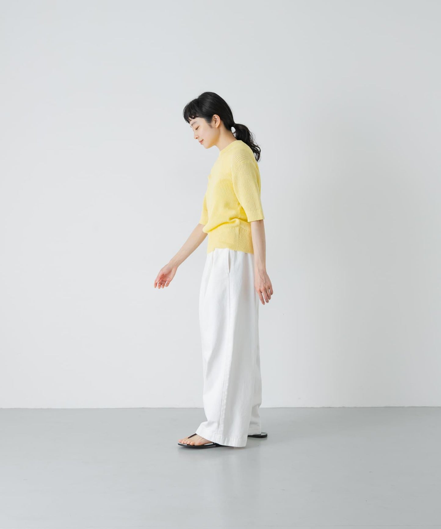 Charpentier de vaisseu COTTON 半袖棉質針織上衣