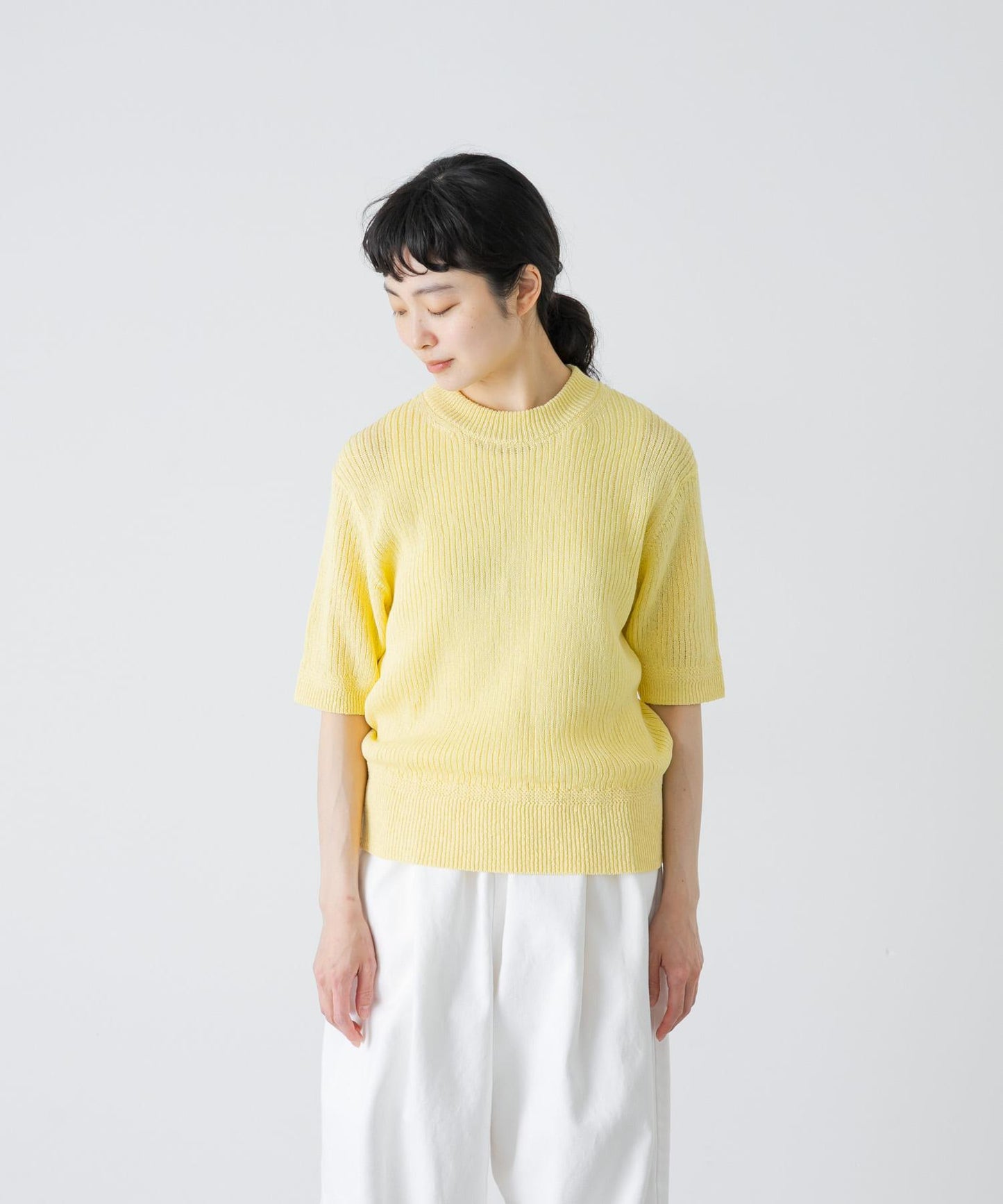 Charpentier de vaisseu COTTON 半袖棉質針織上衣