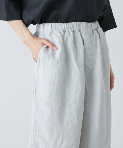亞麻寬鬆 Charpentier de vaisseu LINEN WIDE SHORTS 休閒短褲