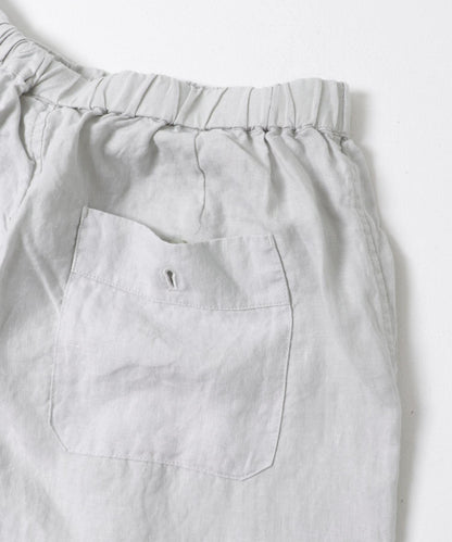 亞麻寬鬆 Charpentier de vaisseu LINEN WIDE SHORTS 休閒短褲