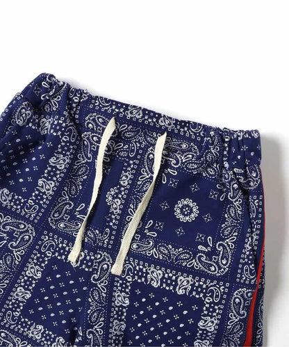 可成套搭配 bandana印花 四分丈短褲