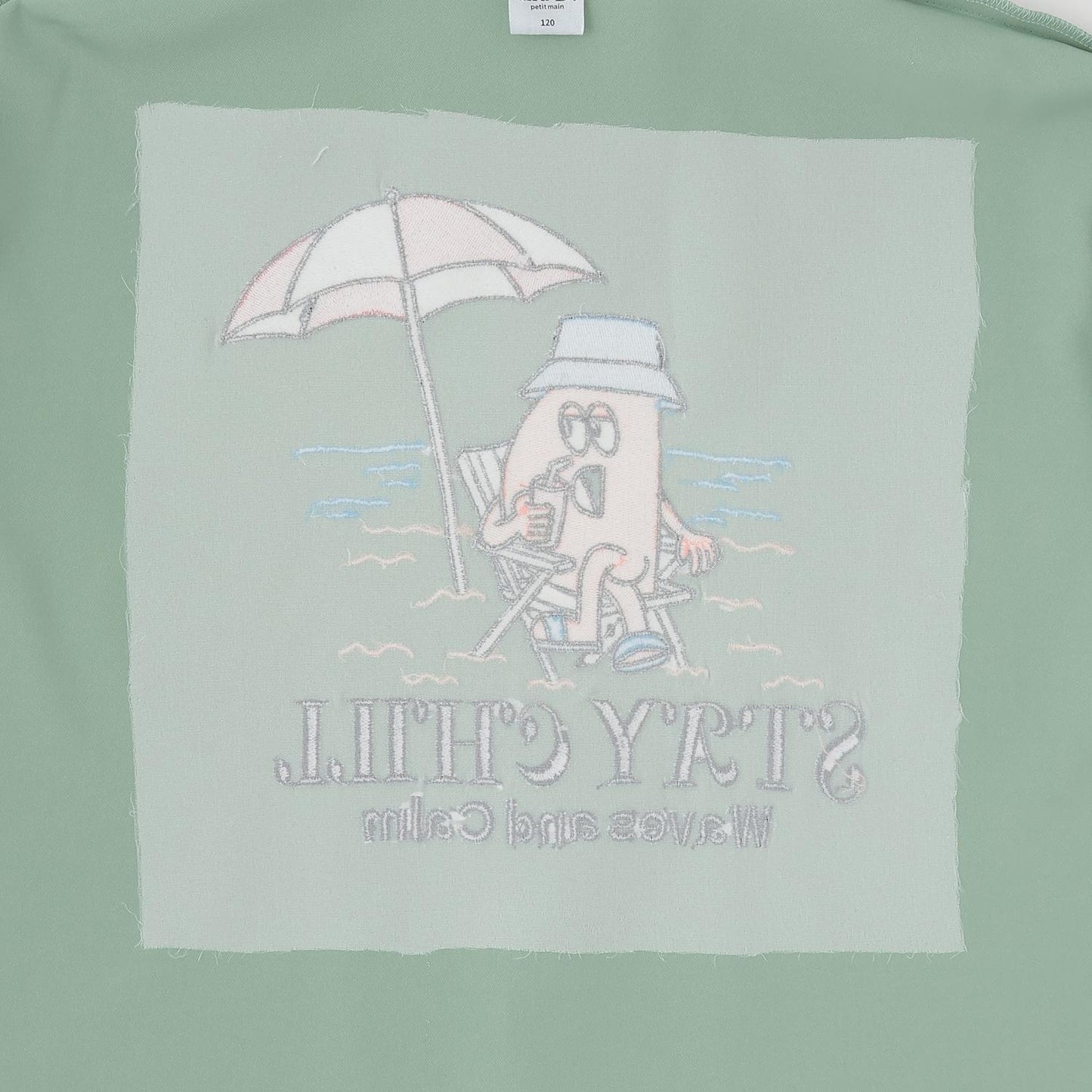紀念風開襟襯衫