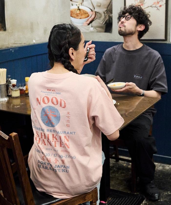 紫金飯店×FREAK'S STORE  背面印花 圓領T恤