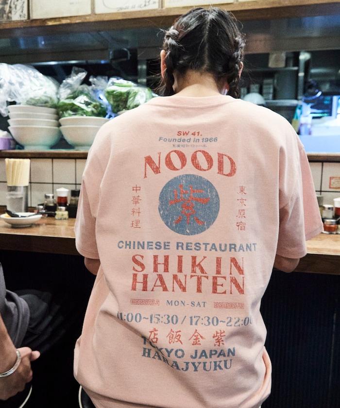 紫金飯店×FREAK'S STORE  背面印花 圓領T恤