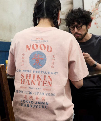紫金飯店×FREAK'S STORE  背面印花 圓領T恤
