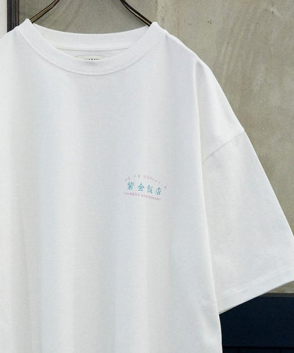 紫金飯店×FREAK'S STORE  背面印花 圓領T恤