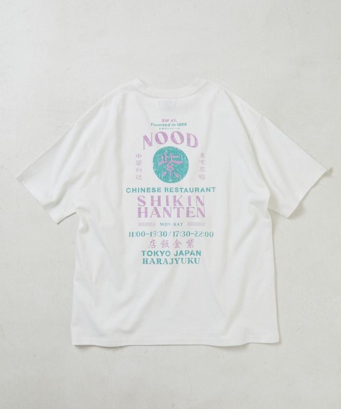 紫金飯店×FREAK'S STORE  背面印花 圓領T恤