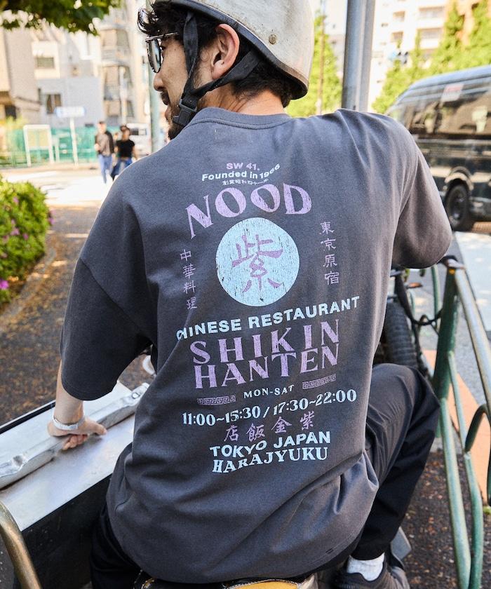 紫金飯店×FREAK'S STORE  背面印花 圓領T恤