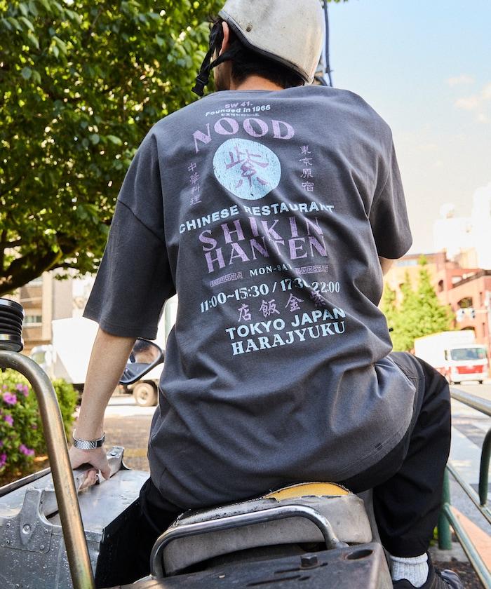 紫金飯店×FREAK'S STORE  背面印花 圓領T恤