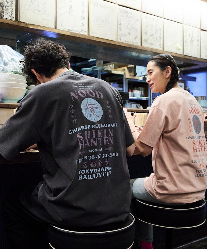 紫金飯店×FREAK'S STORE  背面印花 圓領T恤