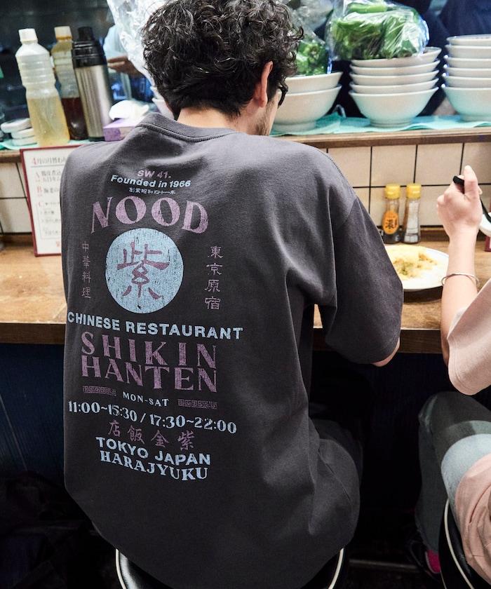 紫金飯店×FREAK'S STORE  背面印花 圓領T恤