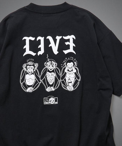 LURKING CLASS×FREAK'S STORE 聯名 做舊印花 T恤 LIV3