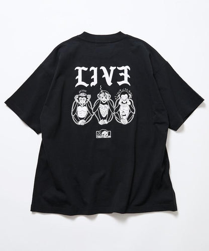 LURKING CLASS×FREAK'S STORE 聯名 做舊印花 T恤 LIV3