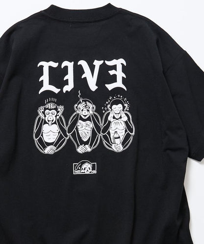 LURKING CLASS×FREAK'S STORE 聯名 做舊印花 T恤 LIV3