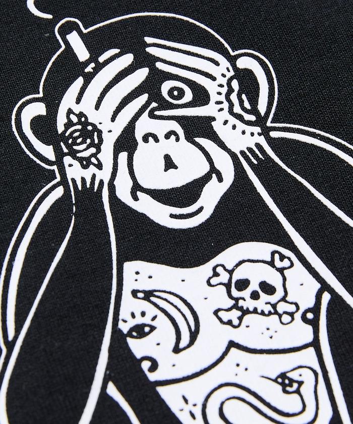 LURKING CLASS×FREAK'S STORE 聯名 做舊印花 T恤 LIV3