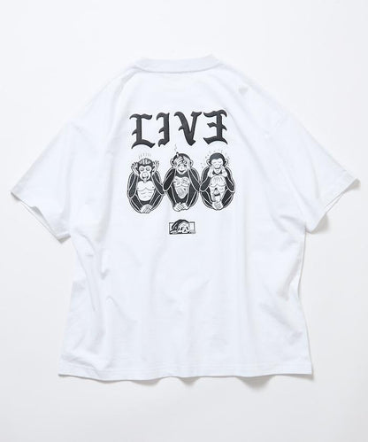 LURKING CLASS×FREAK'S STORE 聯名 做舊印花 T恤 LIV3