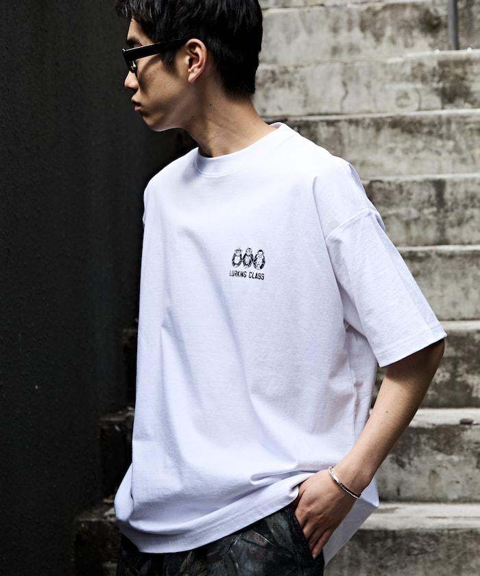 LURKING CLASS×FREAK'S STORE 聯名 做舊印花 T恤 LIV3
