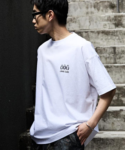 LURKING CLASS×FREAK'S STORE 聯名 做舊印花 T恤 LIV3