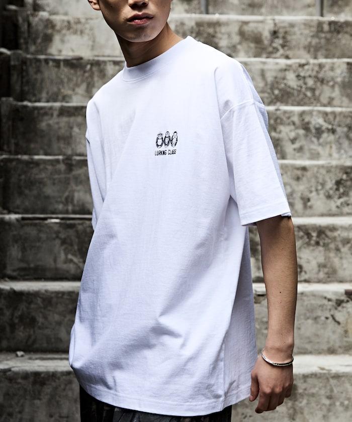 LURKING CLASS×FREAK'S STORE 聯名 做舊印花 T恤 LIV3