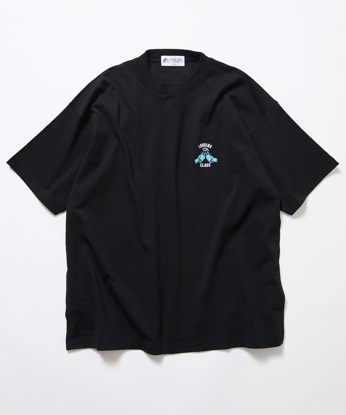做舊印花 LURKING CLASS×FREAK'S STORE 聯名 GOOD TIMES BAD FRND HAND T恤