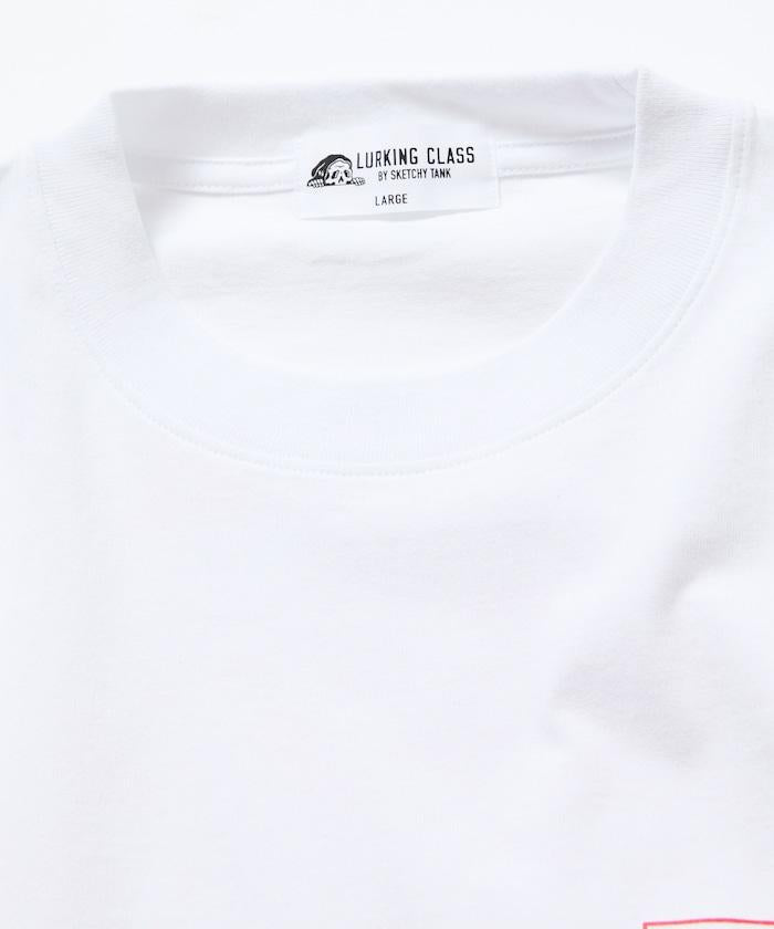 LURKING CLASS×FREAK'S STORE 聯名聯名 做舊印花T恤 GOOD TIMES BAD FRND TEE