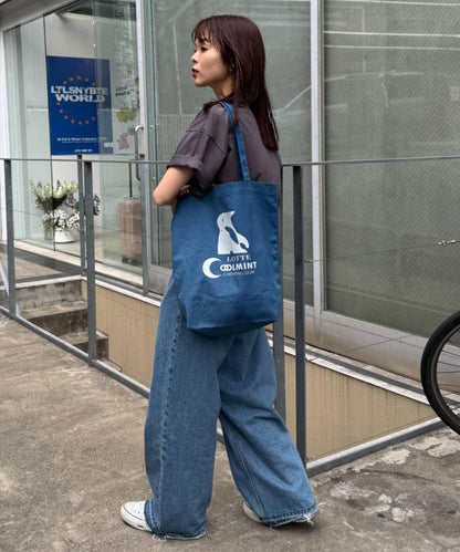 TYPY×LOTTE板ガム 清涼薄荷設計 托特包