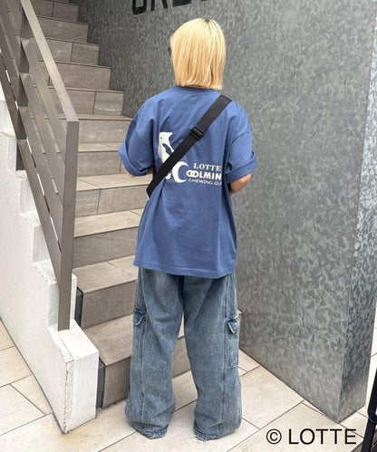 銀紙風設計 腰包 TYPY×LOTTE板ガム 聯名款