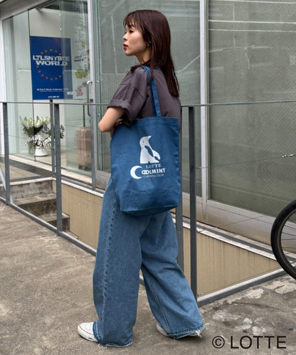 TYPY×LOTTE板ガム 清涼薄荷設計 托特包