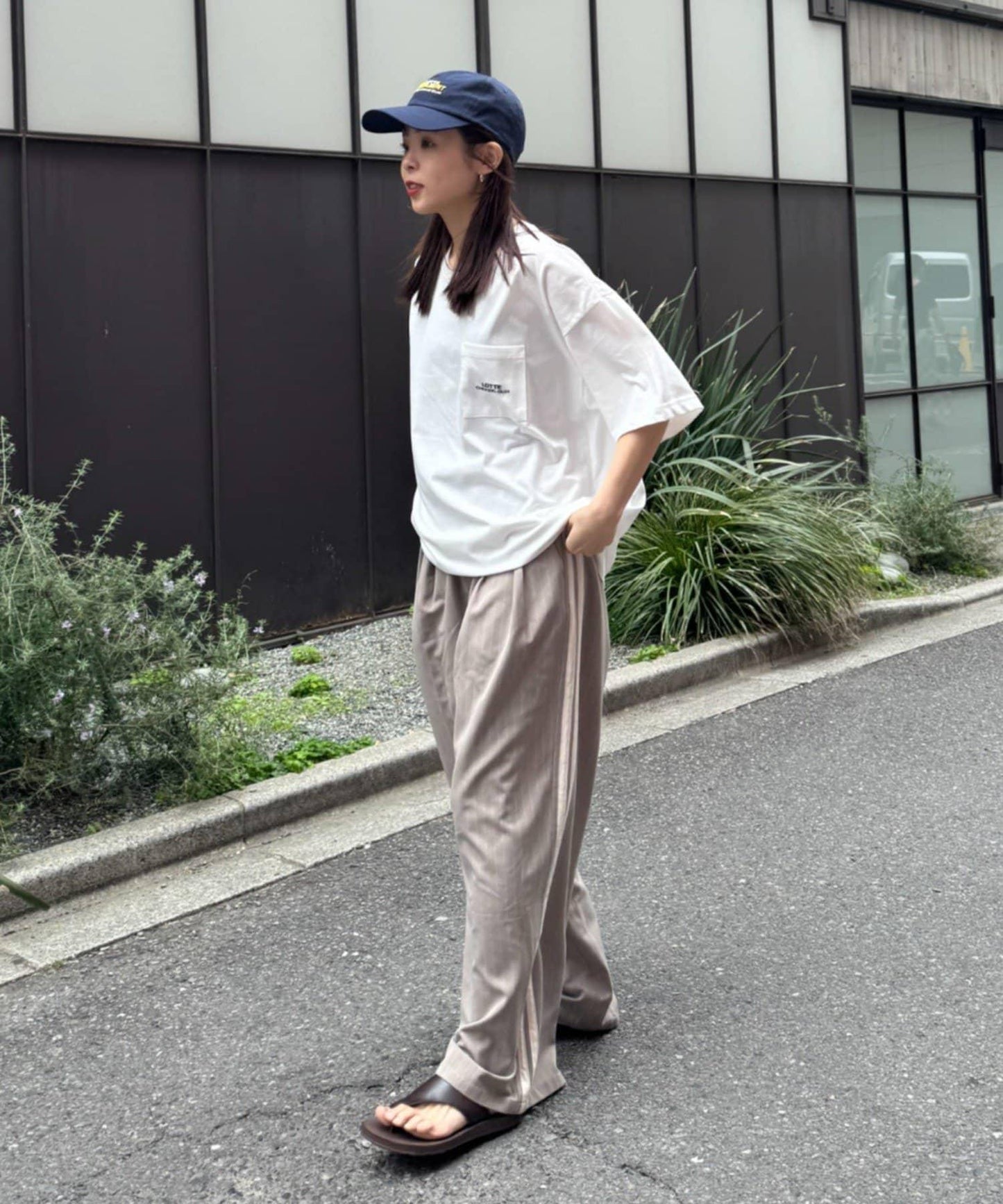 TYPY×LOTTE 板ガムlogo印花棒球帽