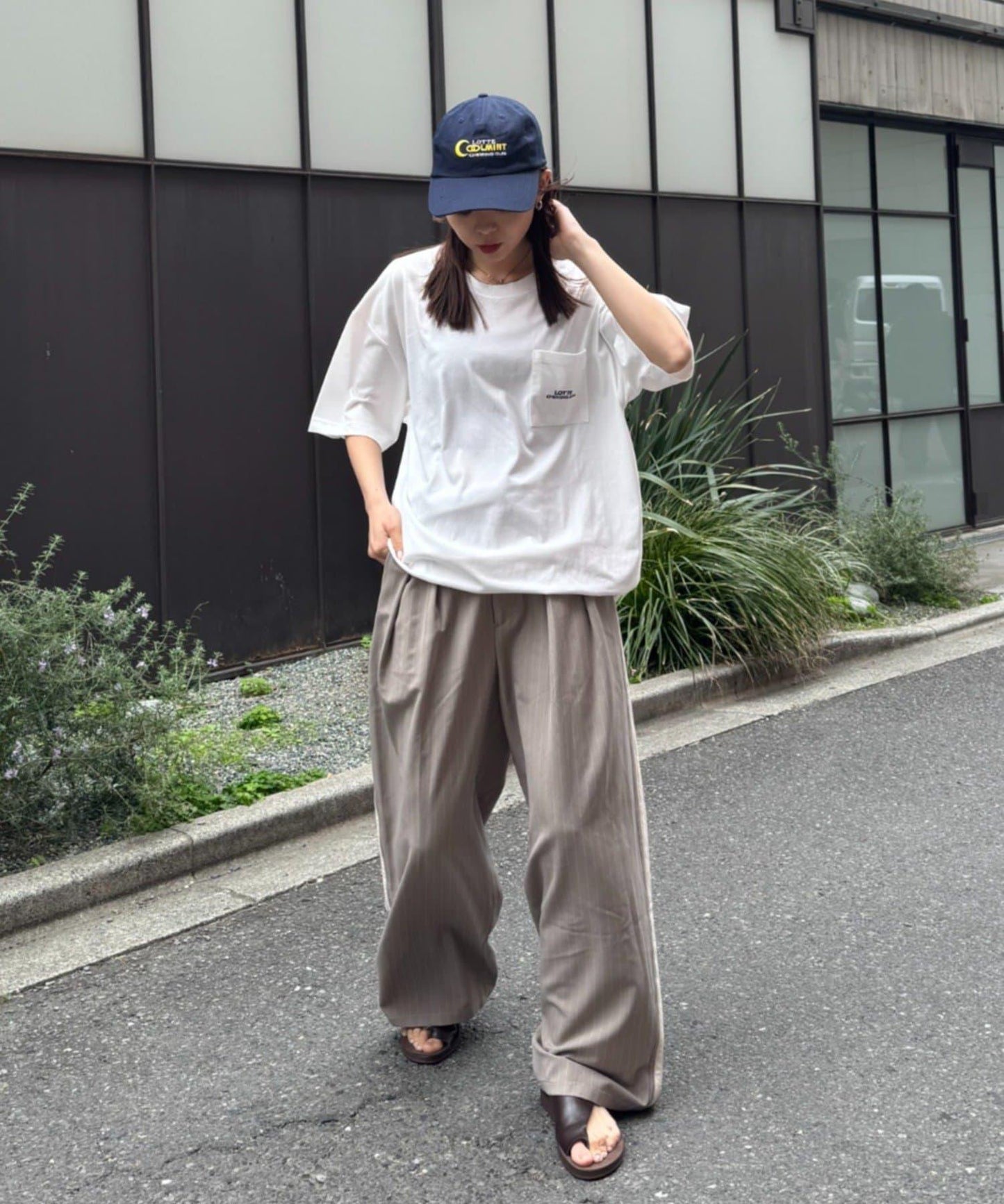 TYPY×LOTTE 板ガムlogo印花棒球帽