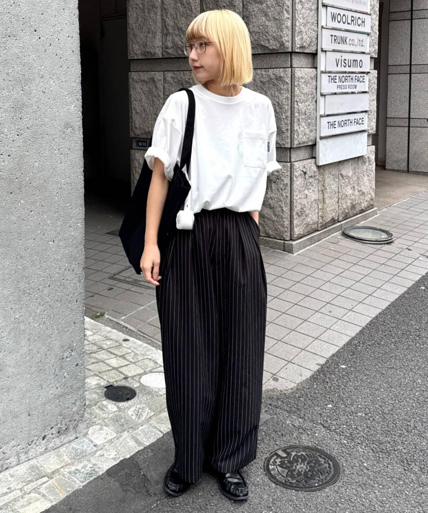 TYPY×LOTTE板ガム 清涼薄荷設計 托特包