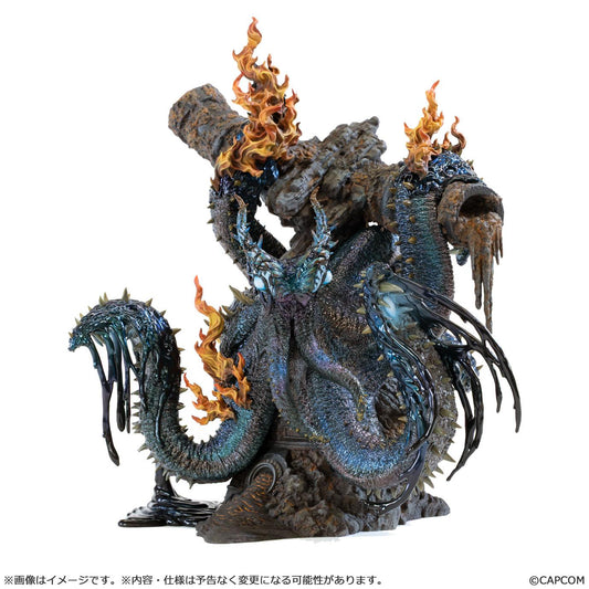 《怪物獵人物語》ワイルズ（怪物獵人物語） カプコンフィギュアビルダー クリエイターズ模型 獄焔蛸 ヌ・エグドラ 模型