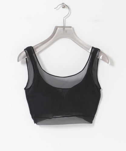 NICENICE MOMENT MESH BRA TANK