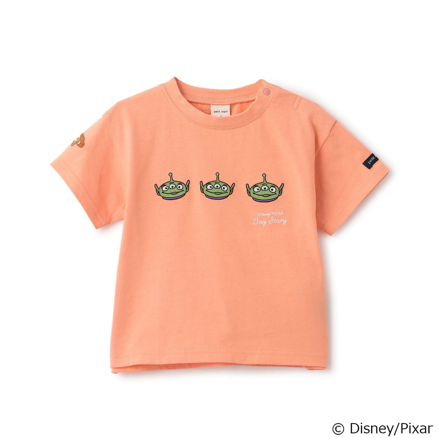 TOY STORY（玩具總動員） 貼布短袖T恤
