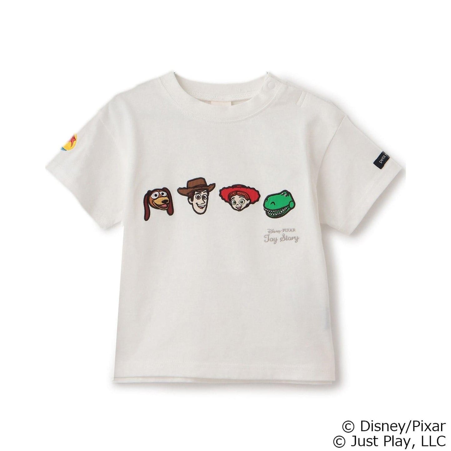 TOY STORY（玩具總動員） 貼布短袖T恤