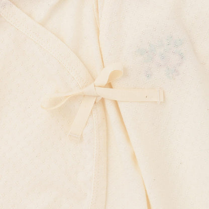 有機野草莓刺繡 新生兒嬰兒服
