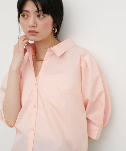 蓬袖短款襯衫（網絡限定）