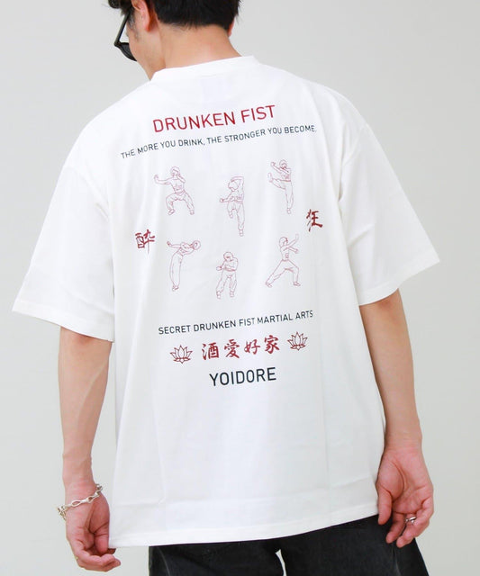 YOIDORE/ヨイドレ 拳法圖案短袖T恤
