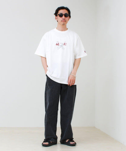 YOIDORE/ヨイドレ 拳法圖案短袖T恤